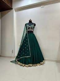 Green Lehenga